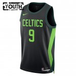 Maillot NBA Boston Celtics Derrick White Nike 2024-25 City Edition Noir Swingman - Enfant